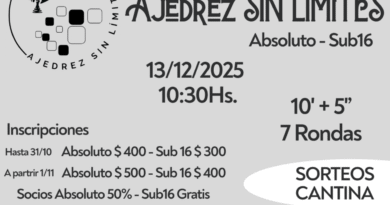 Torneo Aniversario – Cumplimos nuestro 1º año